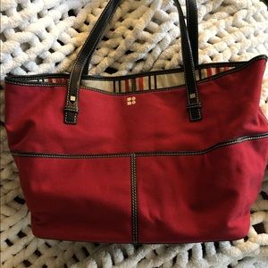 Kate spade cherry red tote bag purse weekender